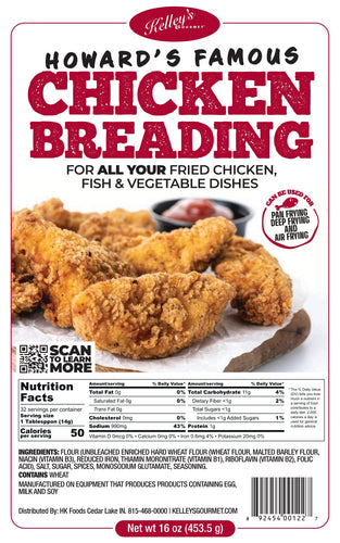 Howard's Famous Chicken Breading 1 PD Pouch 1 PACK